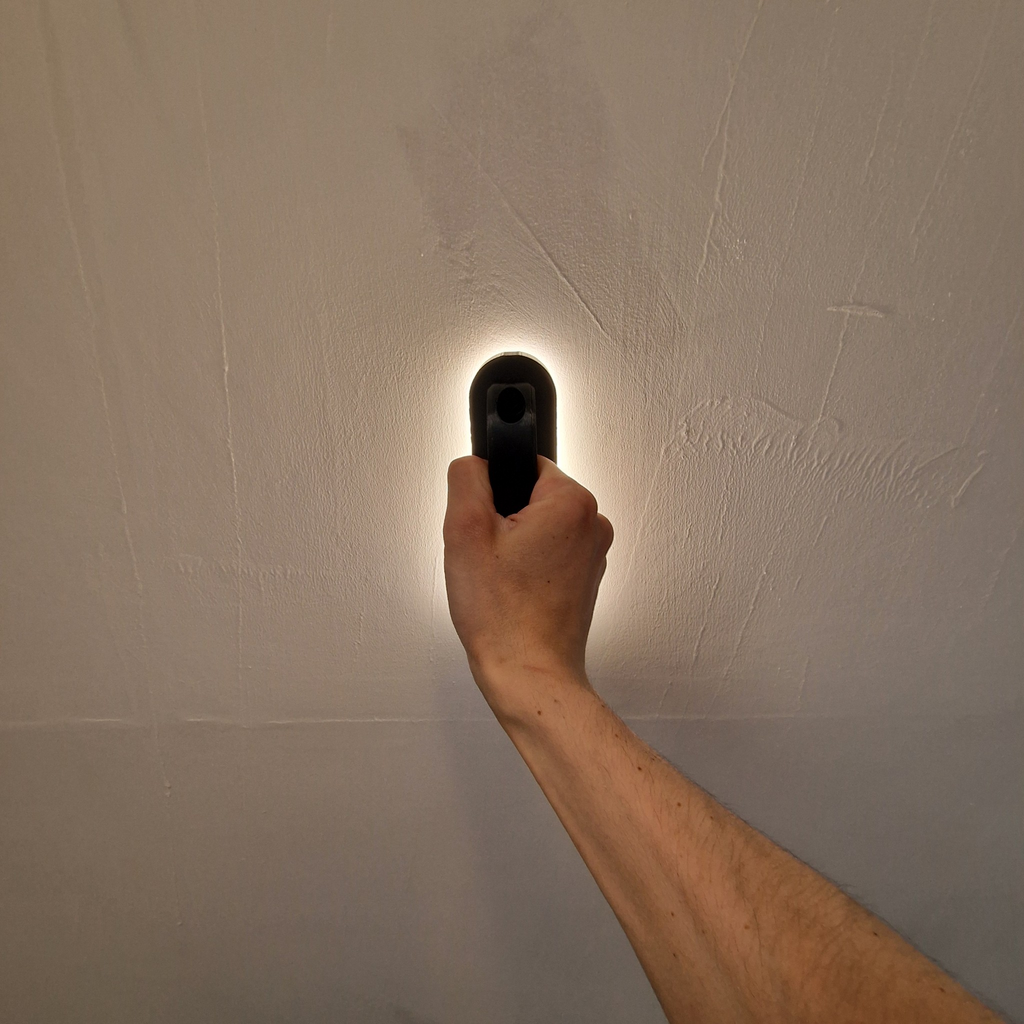 LED module for a sanding trowel - battery-powered replaceable