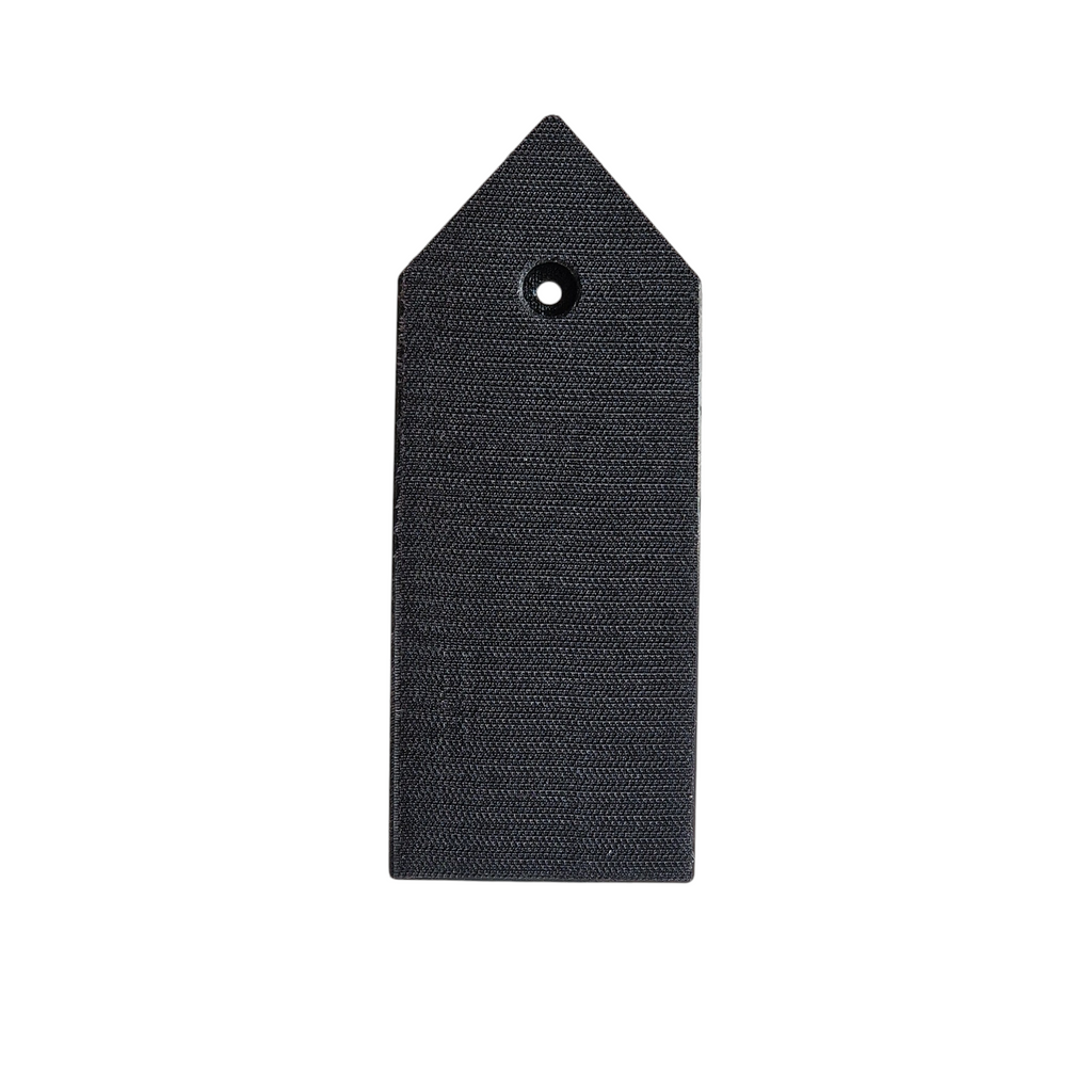 Straight sanding pad base - replaceable for modular pad