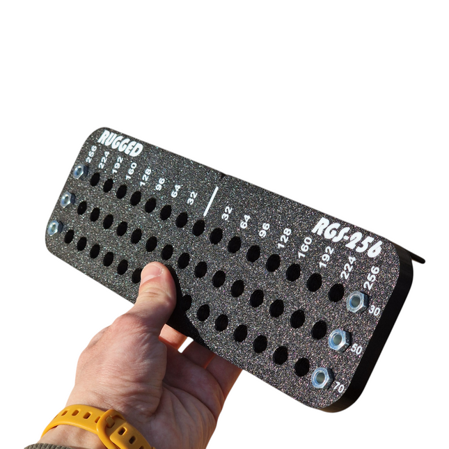 Regulowany szablon do uchwytów meblowych - 256mm