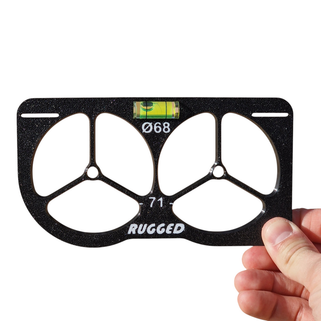 Szablon do montażu puszek elektrycznych - 2