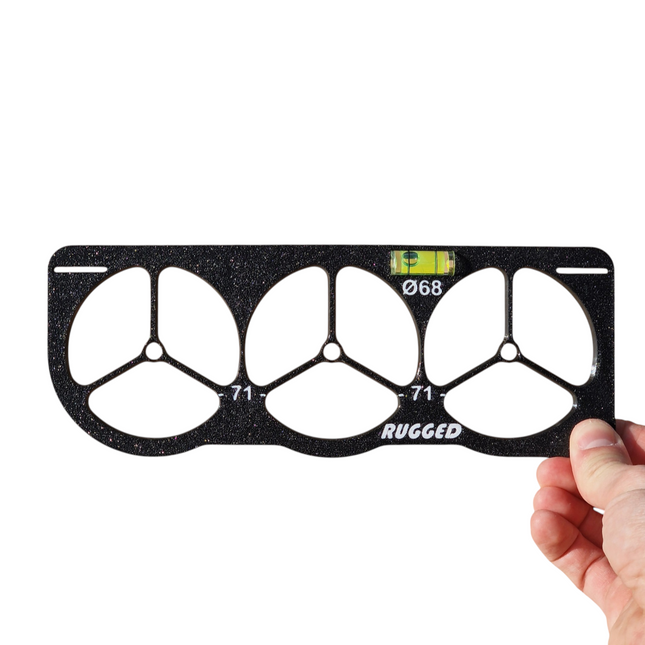 Szablon do montażu puszek elektrycznych - 3